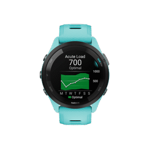 GARMIN Forerunner 265 Smartwatch Faserverstärktes Polymer Silikon, 22 mm, Türkisblau/Schwarz | MediaMarkt