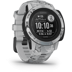 GARMIN INSTINCT 2S CAMO EDITION MIST CAMO Smartwatch Polymère renforcé de fibres Silikon, 112-180 mm, Camouflage Grau | MediaMarkt