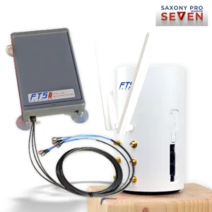 Set: 5G Router Saxony Pro Seven X8 mit Fensterantenne – Flexibles High-Speed-Internet