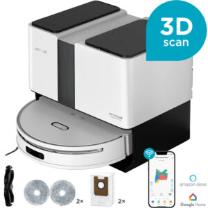 Staubsaugerroboter mit Wischmopp Concept OPTIMUS Aqua Pro Laser 3D VR4050