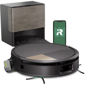 Staubsaugerroboter mit Wischmopp iRobot Roomba Max 705 Combo + AutoWash-Dock - schwarz