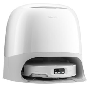 Staubsaugerroboter mit Wischmopp Roborock Qrevo Curv 2 Pro - weiß