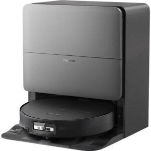 Staubsaugerroboter mit Wischmopp Roborock Saros 20 Sonic Complete - schwarz