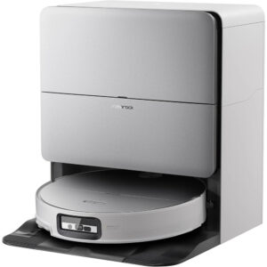 Staubsaugerroboter mit Wischmopp Roborock Saros 20 Sonic Complete - weiß